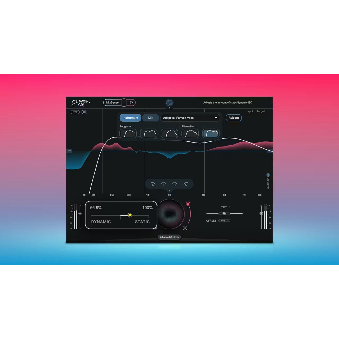 Waves IQCRV AI-Powered EQ Plugin With Dynamic Curve Learning
