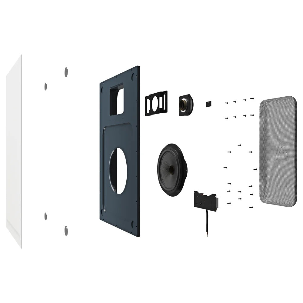 Sonance 93479 Invisible Series IS8 2-Way In-Wall Speaker Pair