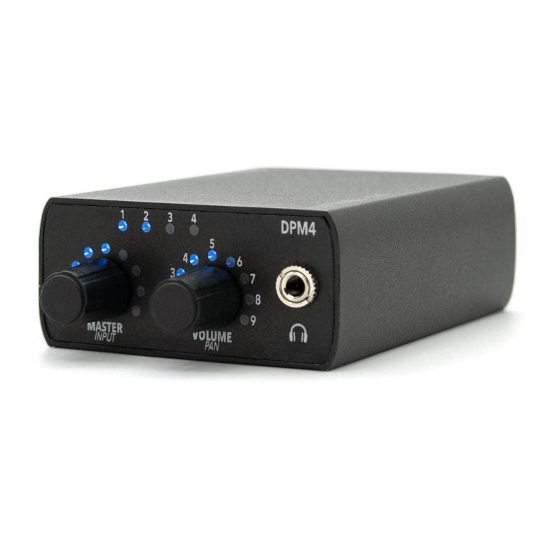 Digital Audio Labs DPM4 Dante Personal Mixer Four Channel With PoE
