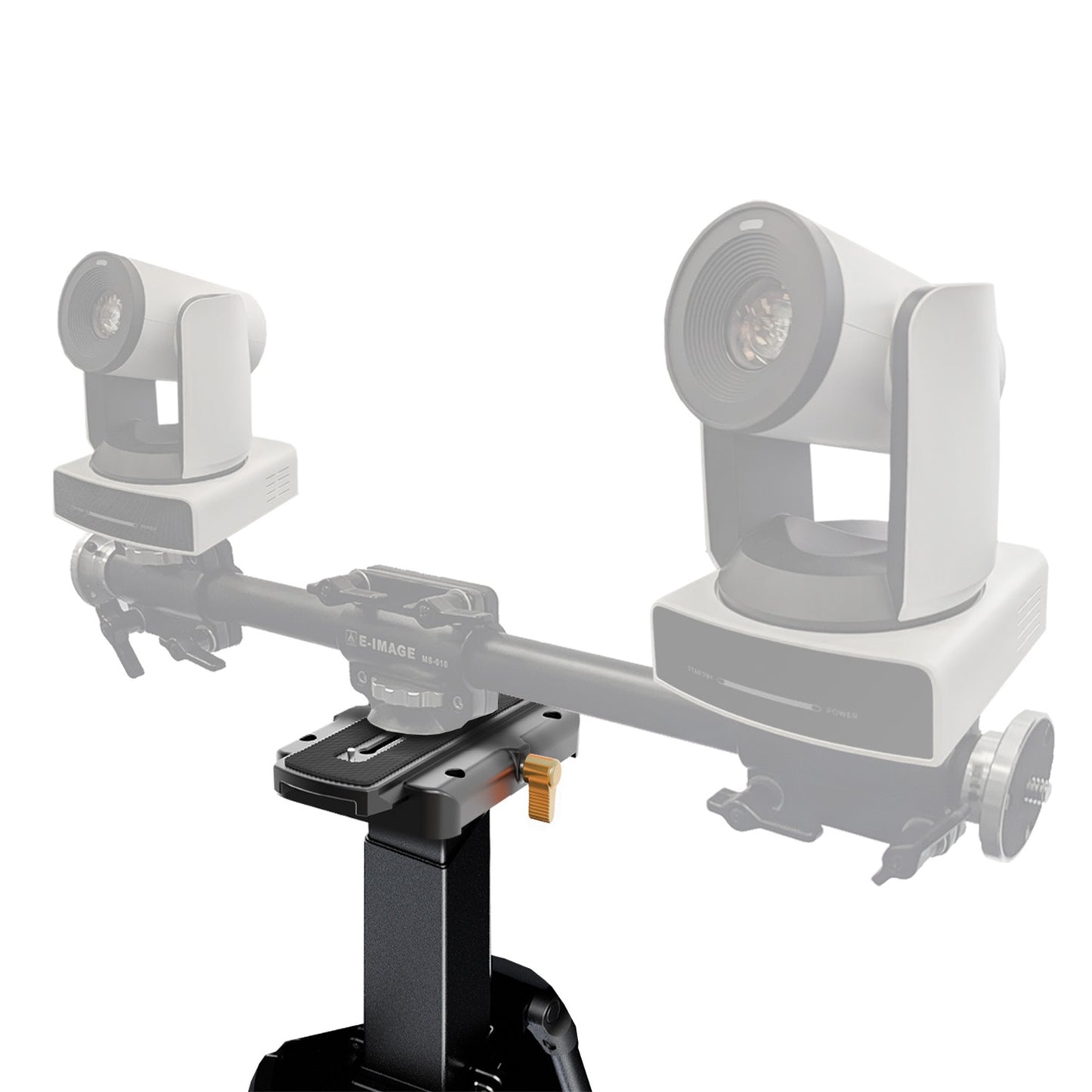 ikan international M-PTZ-PEDESTAL-TK Motorized PTZ Pedestal With Rolling Hard Case