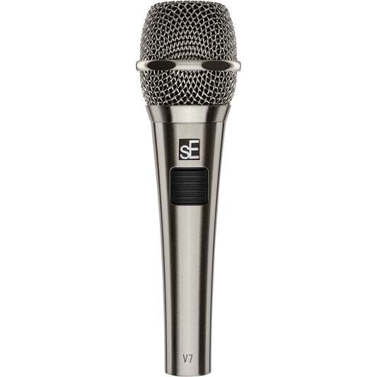 sE Electronics V7PTTNI Supercardioid Dynamic Handheld Mic With Push-To-Talk