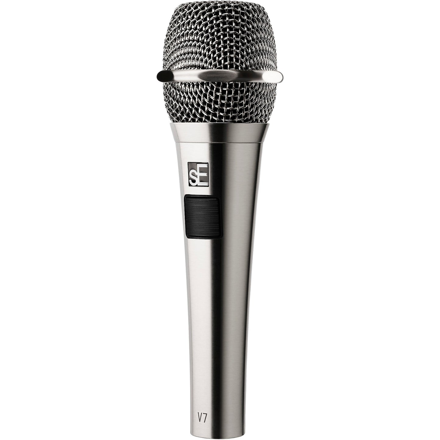 sE Electronics V7PTTNI Supercardioid Dynamic Handheld Mic With Push-To-Talk