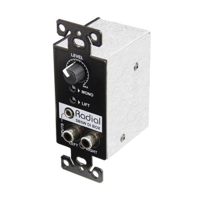 Radial StageBug SB5W Wall-Mount Passive Stereo Direct Box