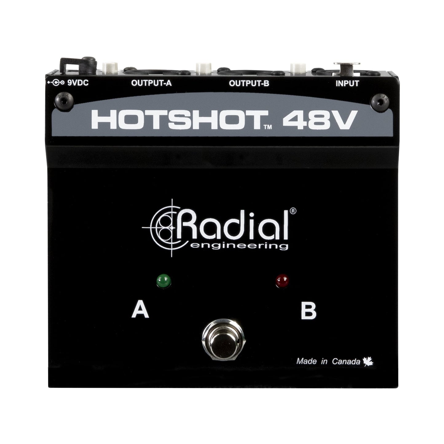 Radial R800 1505 00 Hotshot 48V Condenser Mic Switcher Footswitch