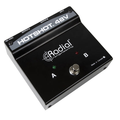 Radial R800 1505 00 Hotshot 48V Condenser Mic Switcher Footswitch
