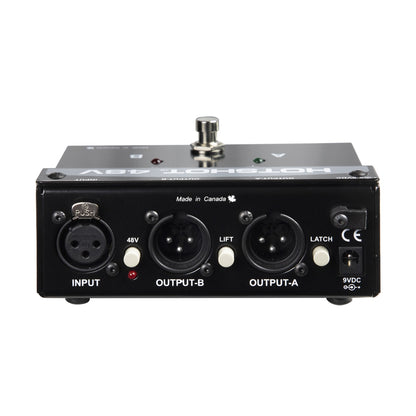 Radial R800 1505 00 Hotshot 48V Condenser Mic Switcher Footswitch