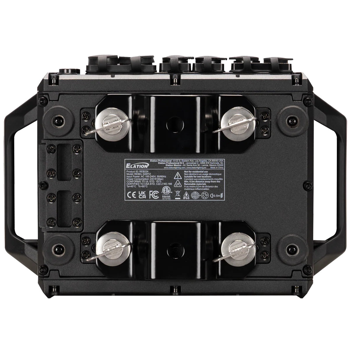 Elation REB224 Rebel Dartz 150W Beam FX Moving Light Fixture