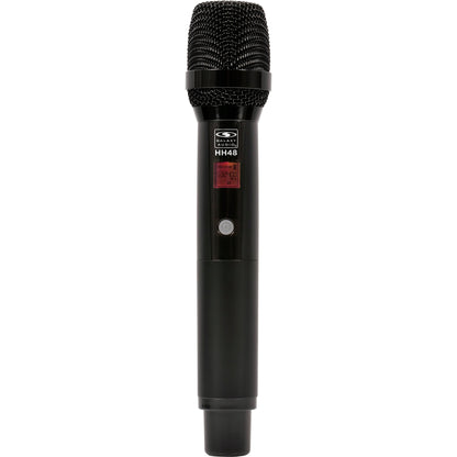 Galaxy Audio CSL4 4-Channel Rackmount Digital UHF Diversity Wireless System | (2) Handheld Vocal Mic Transmitters (2) Bodypack Transmitters w/ Lavalier Microphones