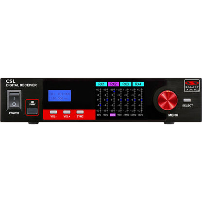 Galaxy Audio CSL Digital UHF Wireless System Single Channel True-Diversity | (1) Bodypack Transmitter (No Mic)