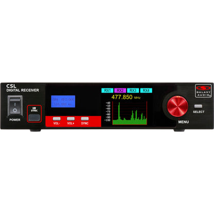Galaxy Audio CSL Digital UHF Wireless System Single Channel True-Diversity | (1) Handheld Dynamic Vocal Mic Tranmitter