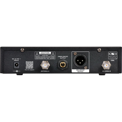Galaxy Audio CSL Digital UHF Wireless System Single Channel True-Diversity | (1) Handheld Dynamic Vocal Mic Tranmitter and (1) Bodypack Transmitter and Headset Microphone