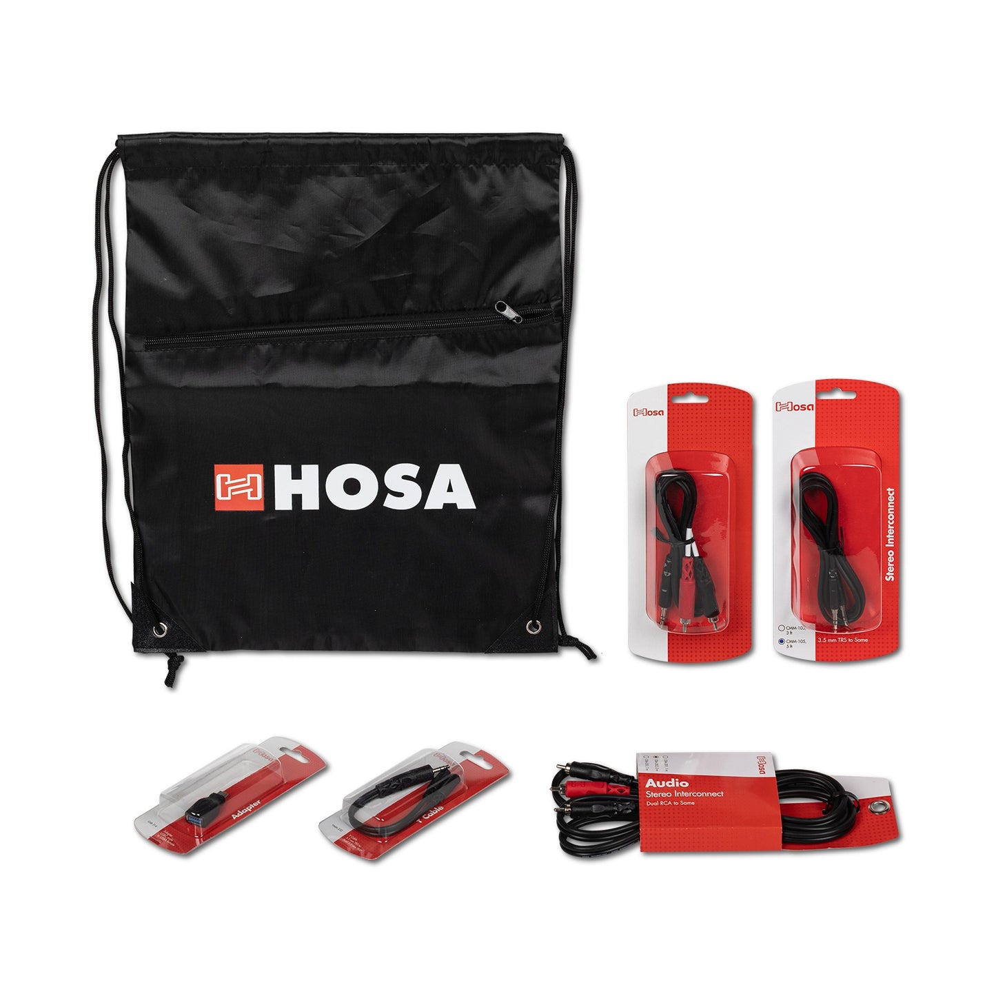 Hosa DJS-141 DJ Starter Cable Kit For New DJs
