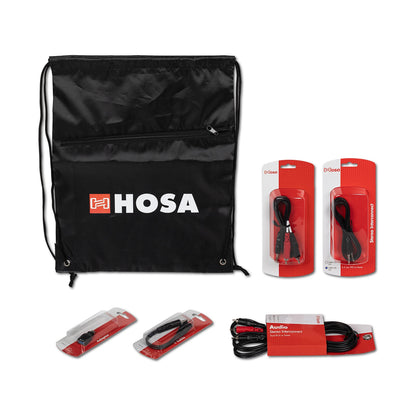 Hosa DJS-141 DJ Starter Cable Kit For New DJs