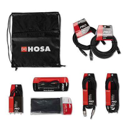 Hosa DJP-309 Pro DJ Cable Pack With REAN Connectors