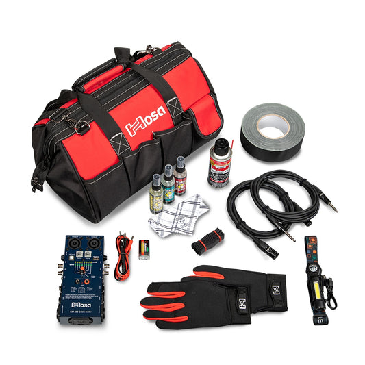 Hosa BSB-247 Stage Buddy Technician Toolkit Carry Bag