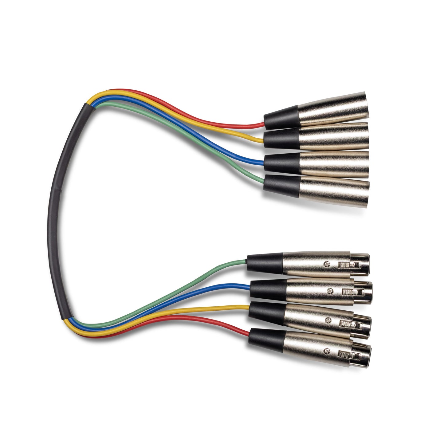 Hosa XLR-401.5 4-Channel Balanced XLR Snake 1.5 ft