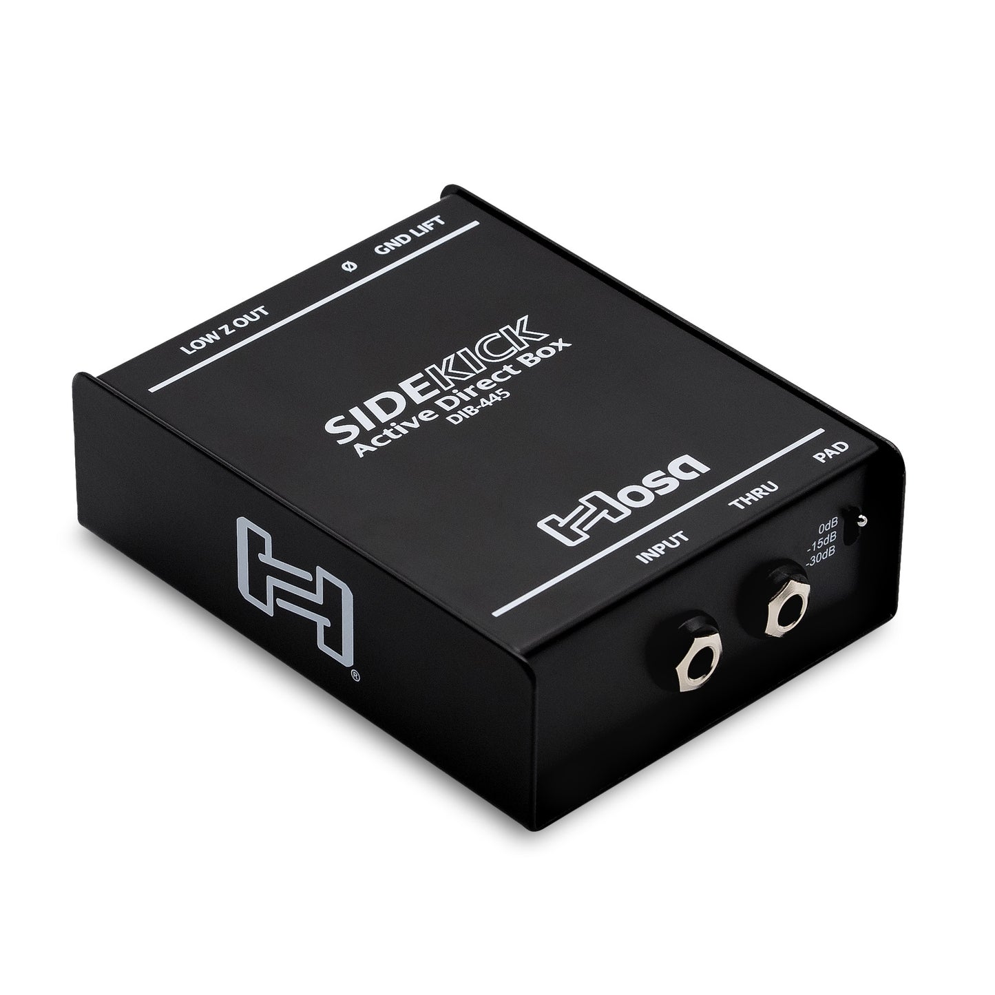 Hosa DIB-445 Active DI Box With Pad, Lift, and Polarity Controls