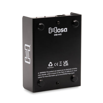 Hosa DIB-445 Active DI Box With Pad, Lift, and Polarity Controls