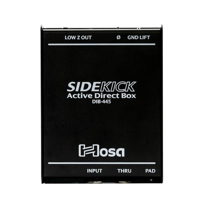 Hosa DIB-445 Active DI Box With Pad, Lift, and Polarity Controls