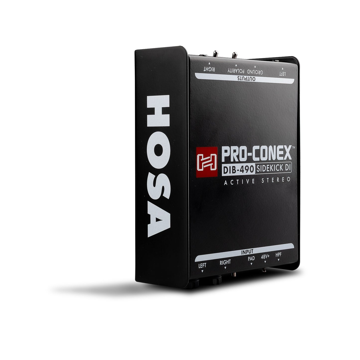 Hosa DIB-490 Pro-Conex Sidekick Active Stereo DI Box