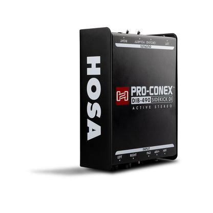 Hosa DIB-490 Pro-Conex Sidekick Active Stereo DI Box