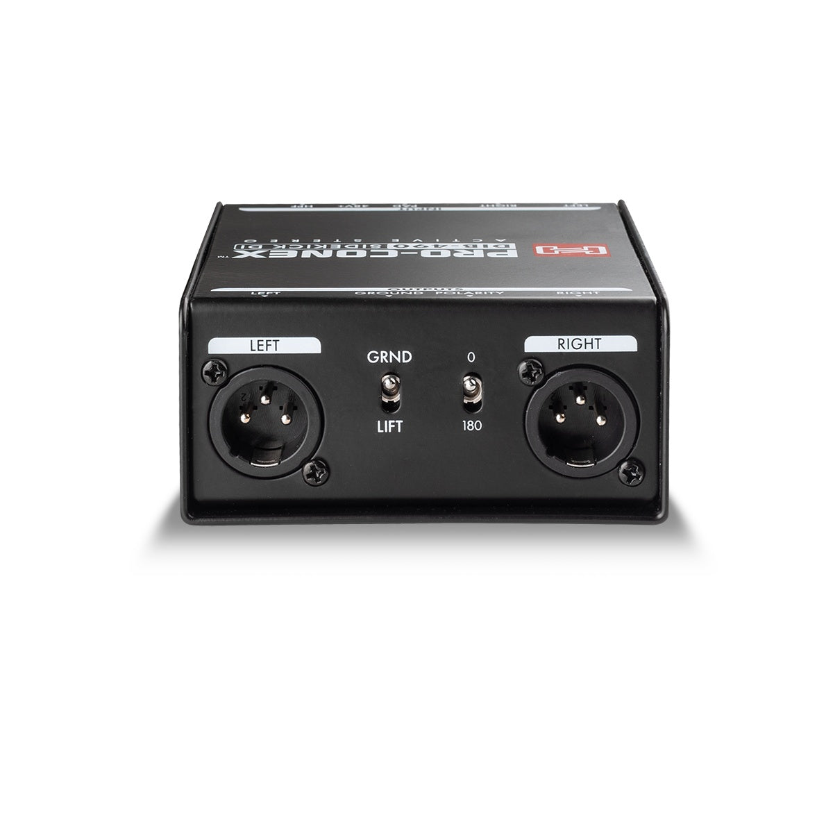 Hosa DIB-490 Pro-Conex Sidekick Active Stereo DI Box