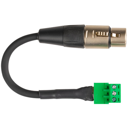 Hosa PHX-116F-BULK XLR to Phoenix Euroblock Low-Voltage Adaptor