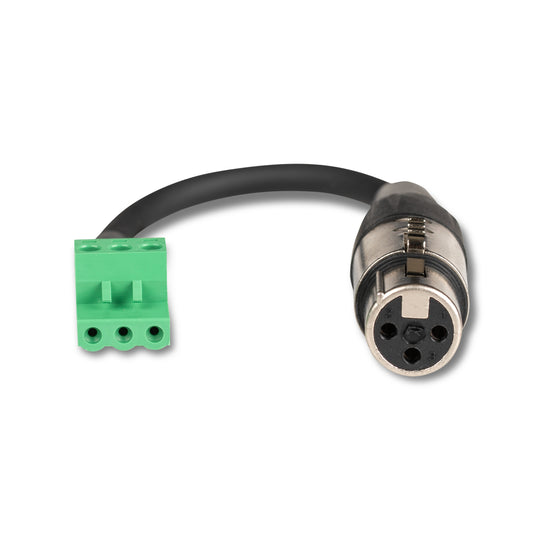 Hosa PHX-216F-BULK XLR to Phoenix Euroblock Low-Voltage Adaptor