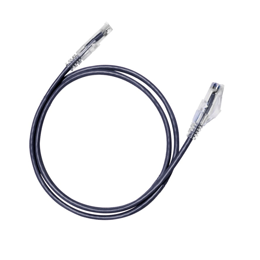 Hosa Cat 6 Cable 10-Pack Gigabit RJ45 For AV Networking | 5 ft | Black