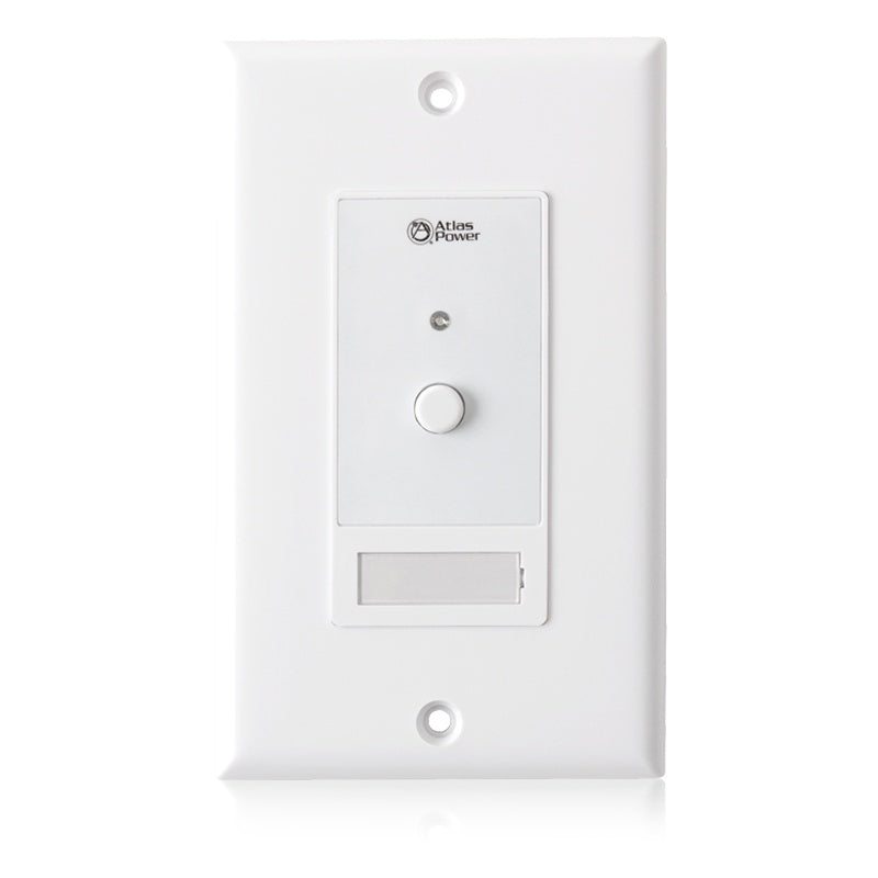 AtlasIED WPD-SWCC Wall Plate Push Button Switch Hard Contact Closure