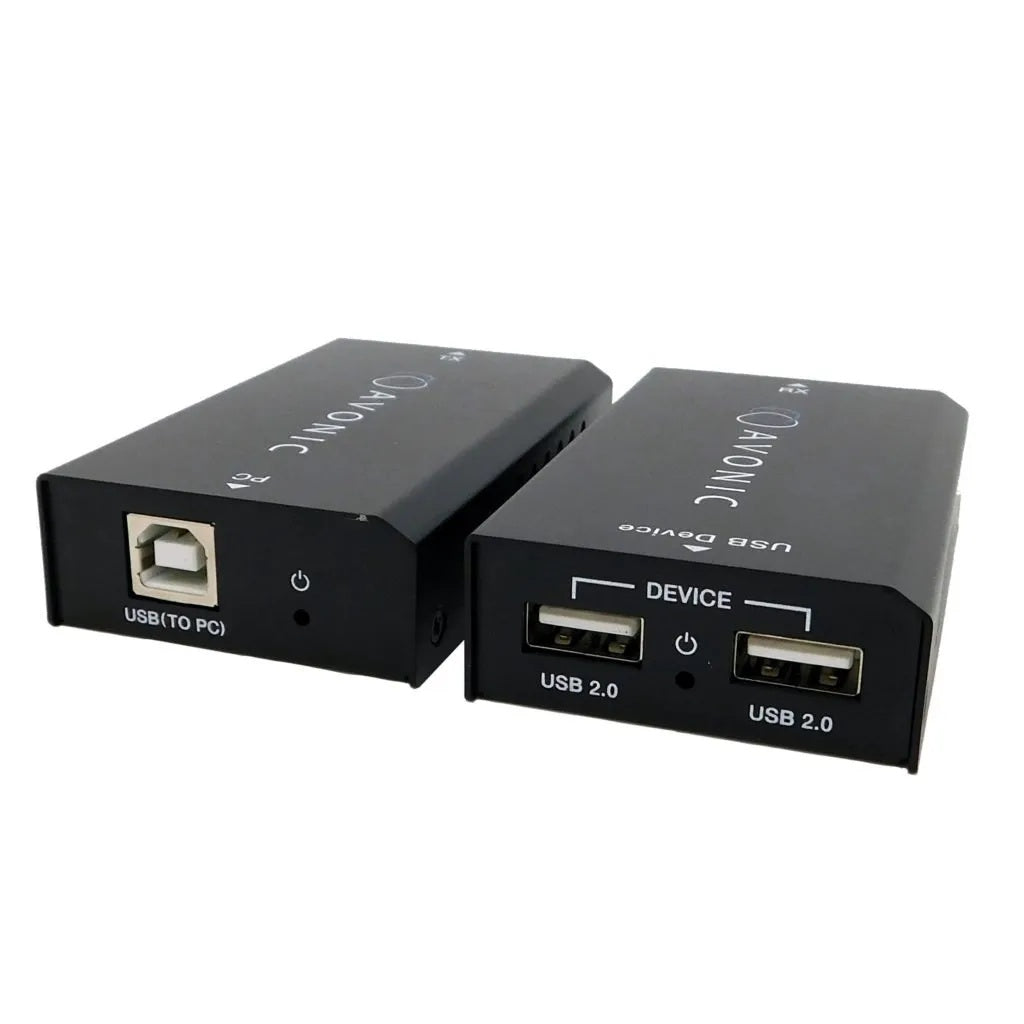Avonic AV-UEX150 USB 2.0 Extender Over CAT6a Network Cable