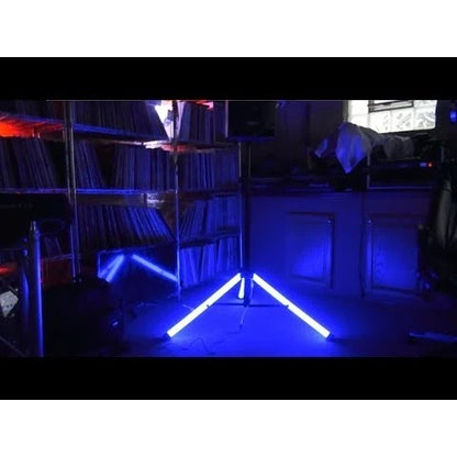Accu-Cable Color Stand LED Speaker Stand With Built-In LED Lighting