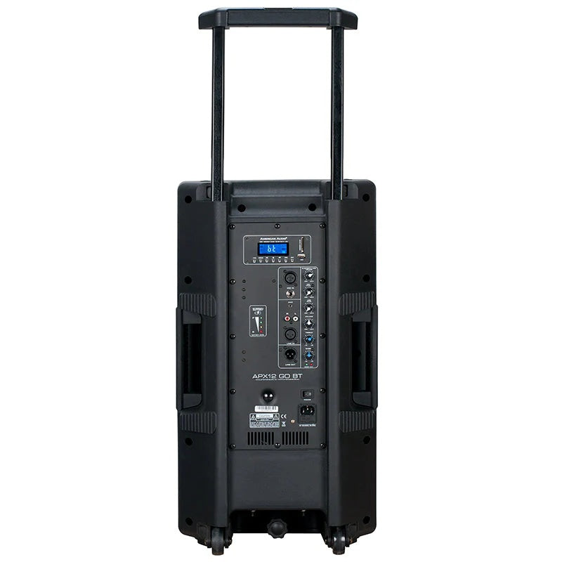 American Audio & Video APX12 GO BT 12" Portable Battery-Powered PA Speaker