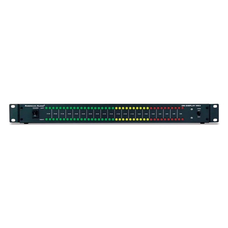 American Audio & Video DB DISPLAY MKII Rack-Mount Decibel Level Monitor