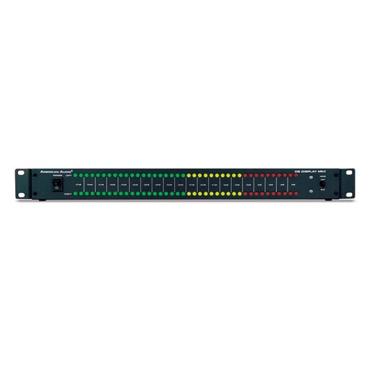 American Audio & Video DB DISPLAY MKII Rack-Mount Decibel Level Monitor