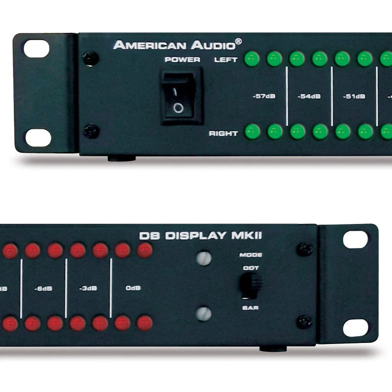 American Audio & Video DB DISPLAY MKII Rack-Mount Decibel Level Monitor