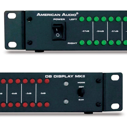 American Audio & Video DB DISPLAY MKII Rack-Mount Decibel Level Monitor