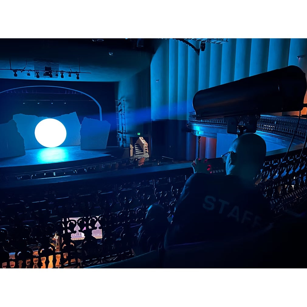 MEGA LITE 7076 Followbot 600W LED CMYK Followspot With DMX Control
