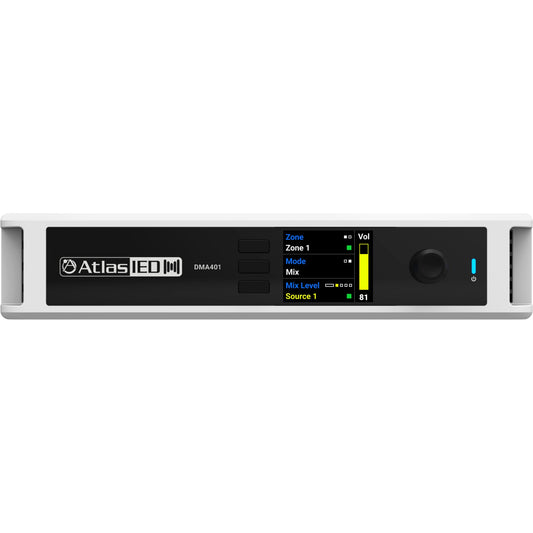 AtlasIED DMA Series Digital Mixer Amplifier For Commercial Installs | 400W