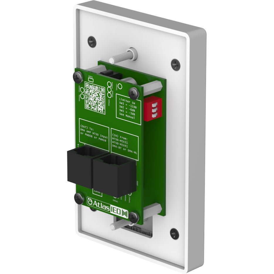 AtlasIED DMA-BT Bluetooth Wall Plate Receiver for DMA Amplifiers
