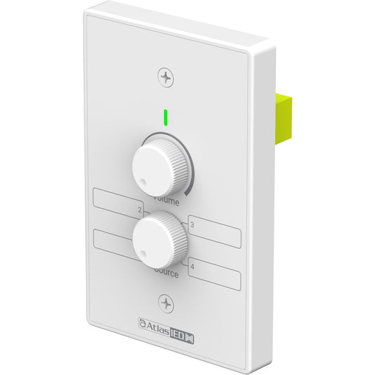 AtlasIED DMA-VS Volume and Source Selection Wall Plate for DMA/LMA