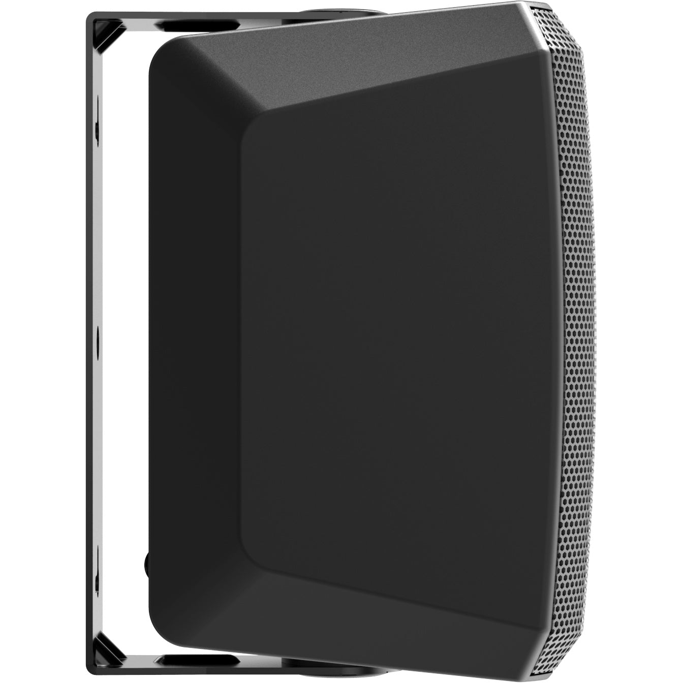 AtlasIED FS IsoFlare Series Dante PoE Active Surface Mount Loudspeaker | Black | 4"