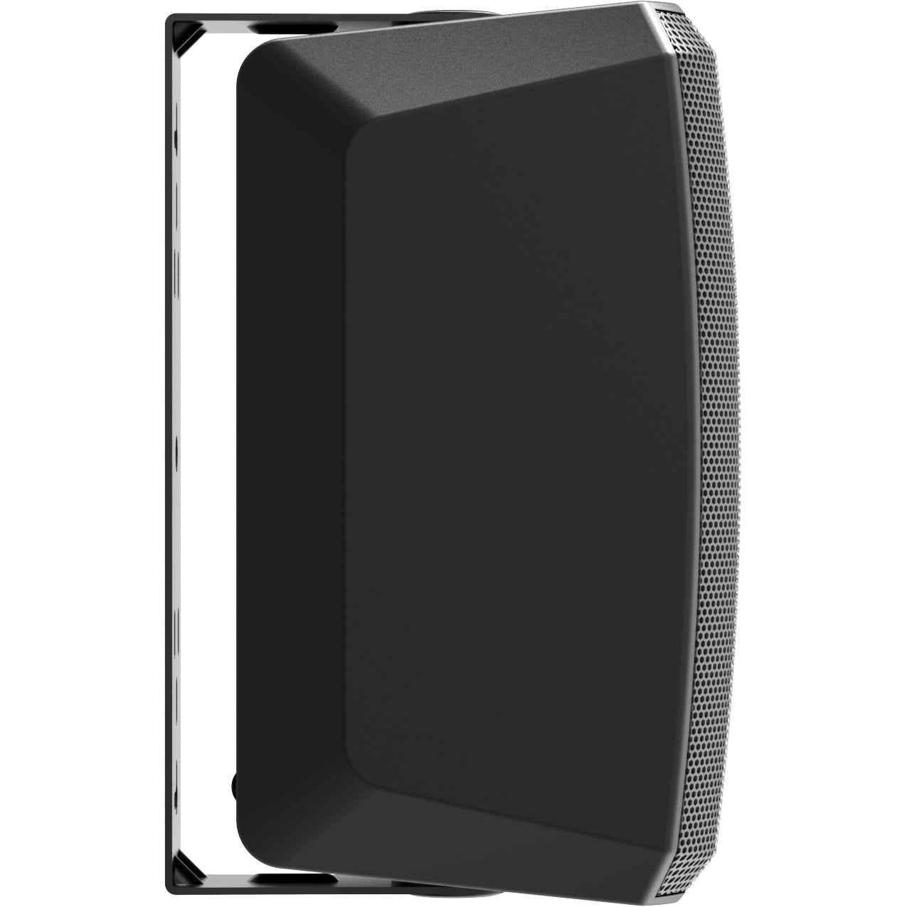 AtlasIED FS IsoFlare Series Dante PoE Active Surface Mount Loudspeaker | Black | 6"