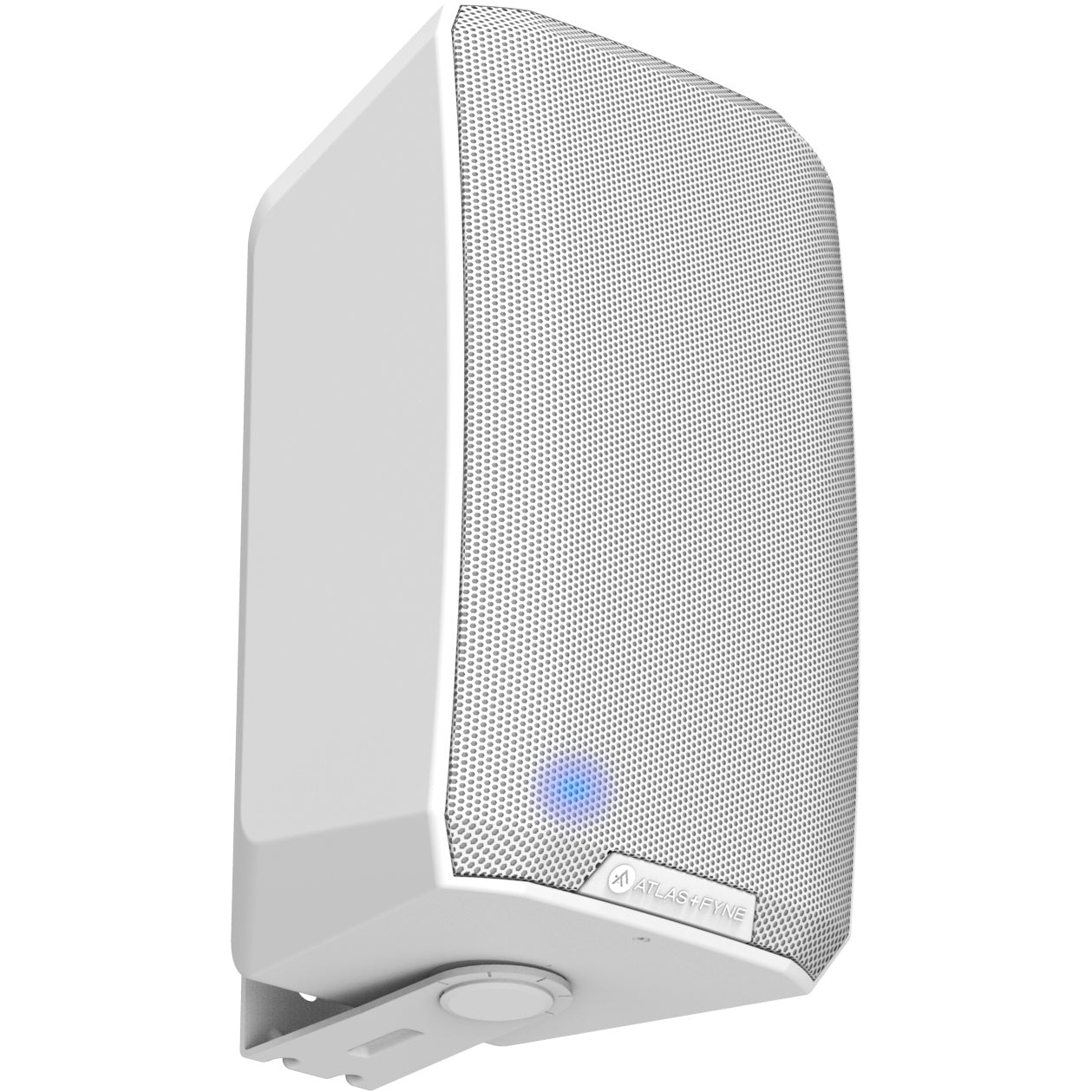 AtlasIED FS IsoFlare Series Dante PoE Active Surface Mount Loudspeaker | White | 6"