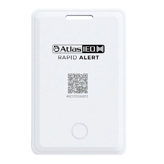AtlasIED IP-PB Wearable BLE Panic Button for Mass Notification | 10 Pack