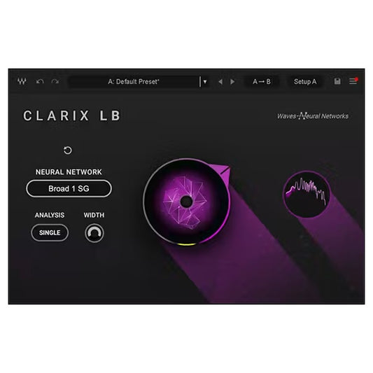 Waves Waves Clarity Vx DeReverb Plugin AI Reverb Removal | Pro