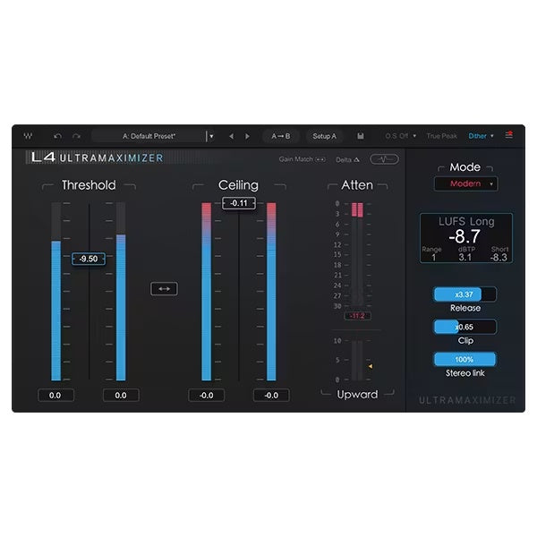 Waves L4ULTR L4 Ultramaximizer Mastering Peak Limiter Plugin