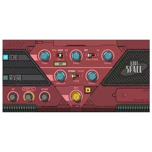 Waves LOFISP Lofi Space Vintage Delay and Reverb Plugin