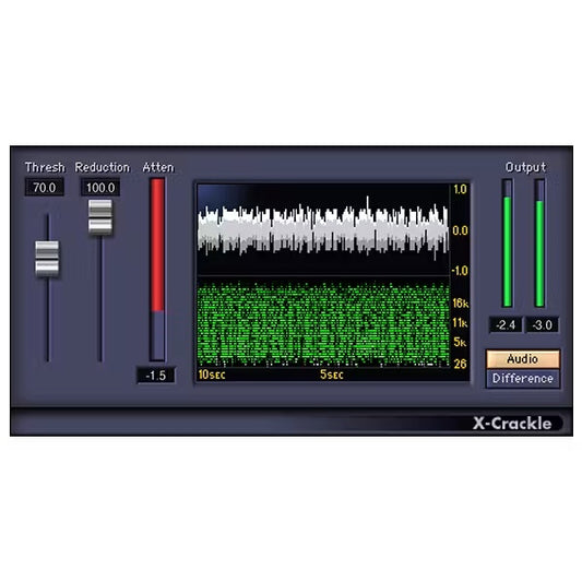 Waves XCRTDM X-Crackle Audio Restoration Plugin For Vinyl