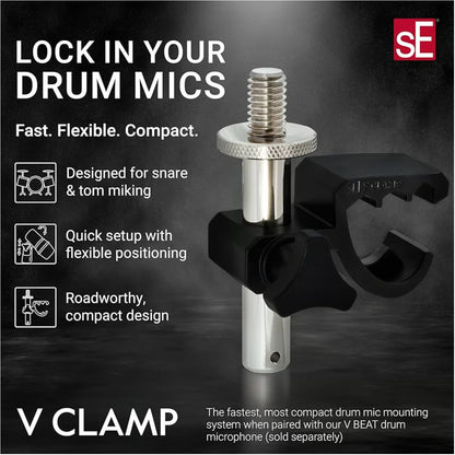 207984_sE-Electronics-VCLAMP-NG-Compact-Drum-Mic-Mounting-System_ALT08sqr